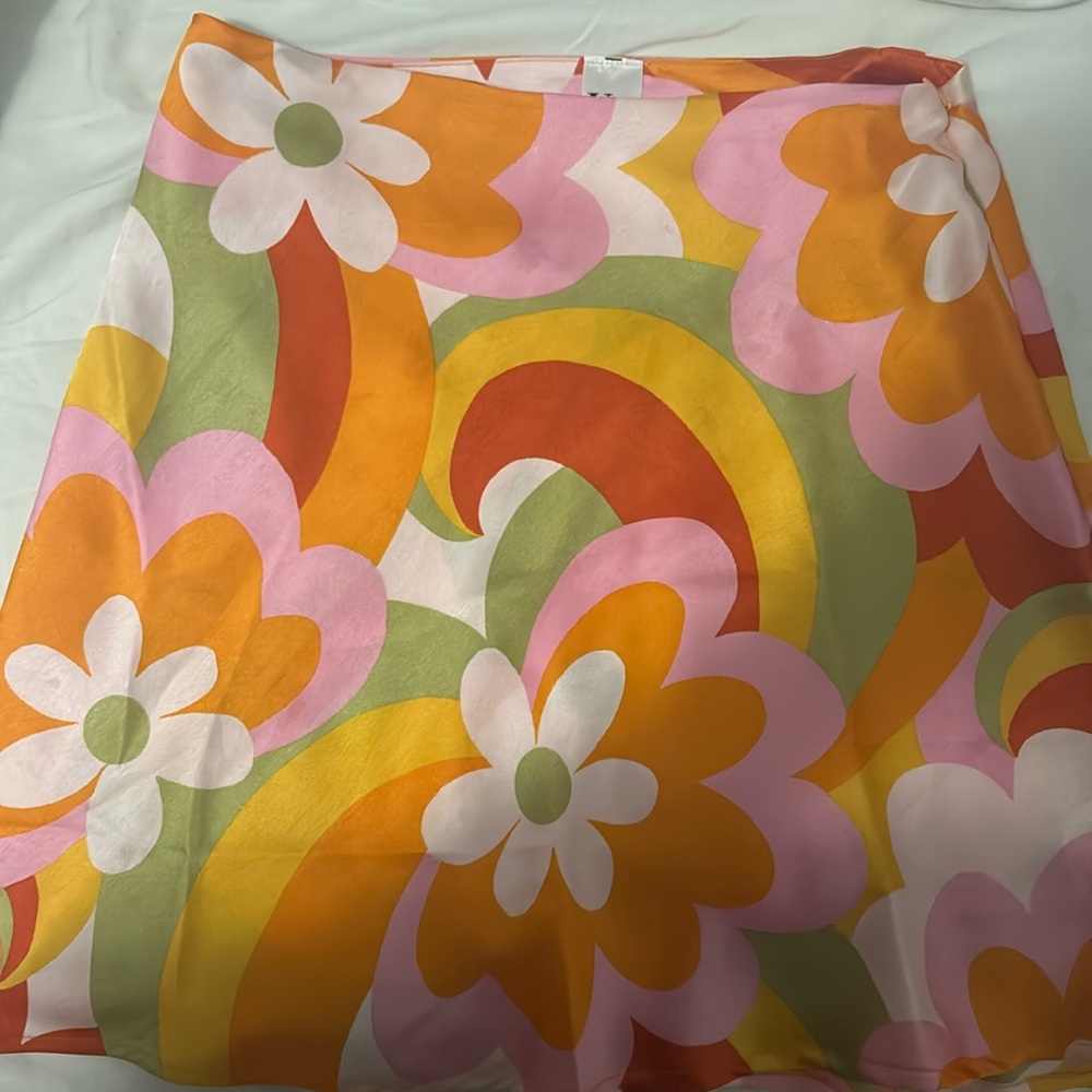 ASOS floral skirt
